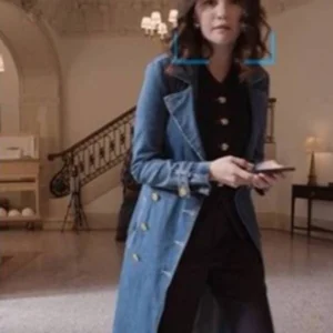 Only Murders in the Building S05 Selena Gomez Denim Trench Coat