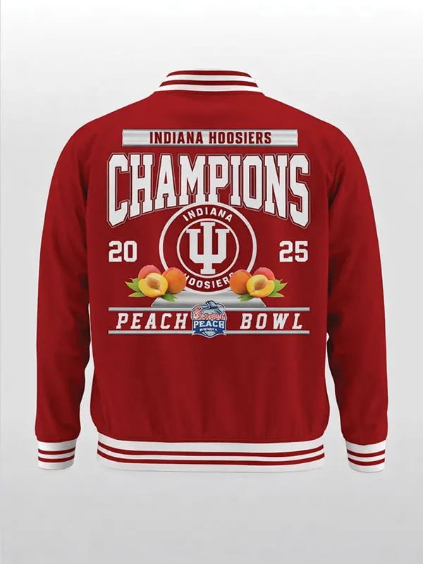 Peach Bowl Championship Indiana Hoosiers Varsity Jacket