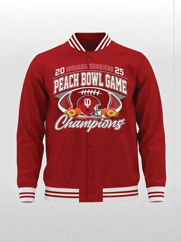 Peach Bowl Championship Indiana Hoosiers Varsity Jacket
