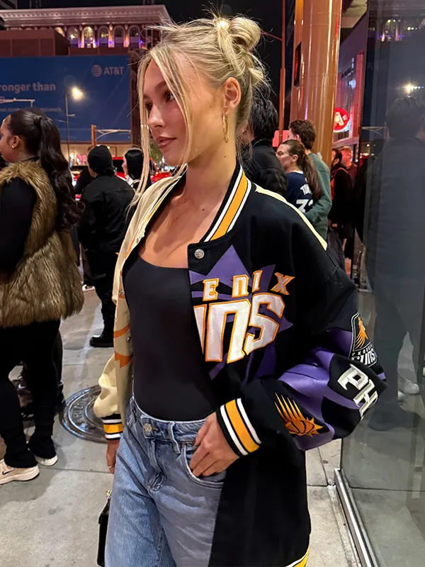 Madison Nelson Phoenix Suns Split All Over Jacket