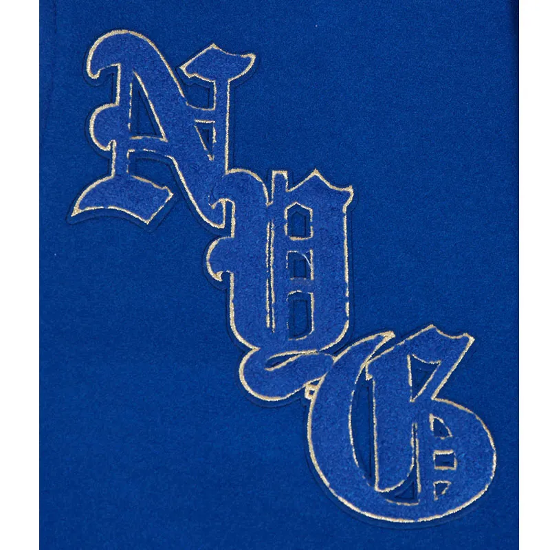 Prep Varsity NY Giants Wool/leather Jacket - Image 5