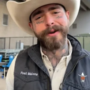 Rodeo Houston 2025 Post Malone Black Annual Vest