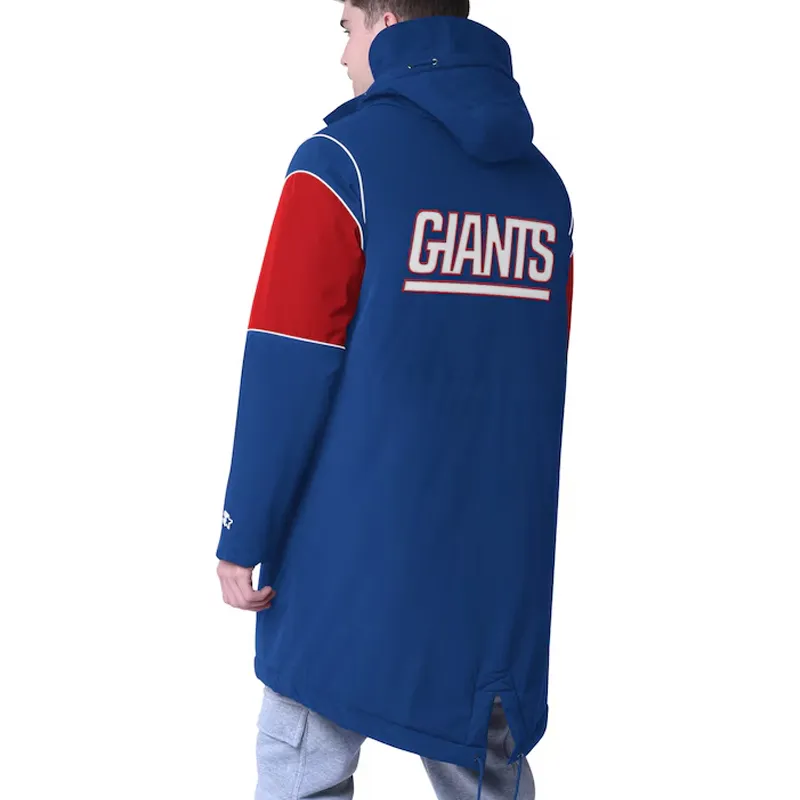 Royal Dynasty NY Giants Polyfill Stadium Full-Zip Jacket - Image 2