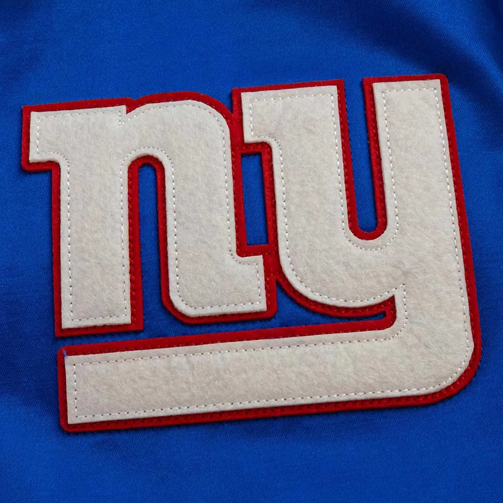 Royal Satin NY Giants Windbreaker