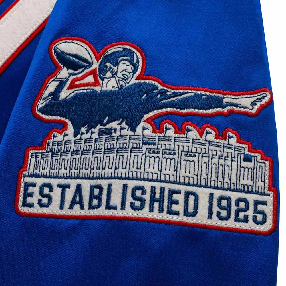Royal Satin NY Giants Windbreaker - Image 3