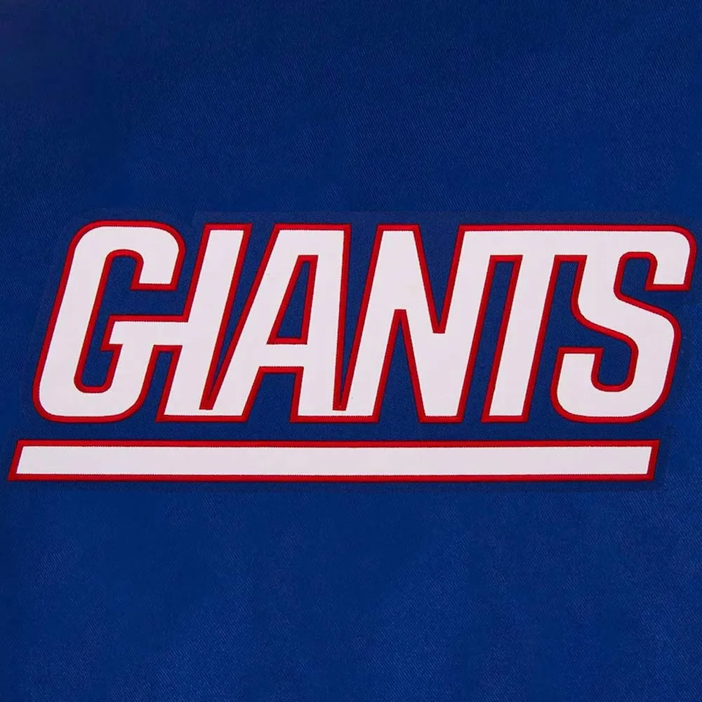 Royal Varsity Poly NY Giants Twill Jacket - Image 4