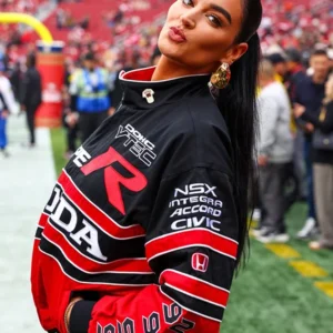 San Francisco 49er Claire Kittle Honda Tribute Jacket