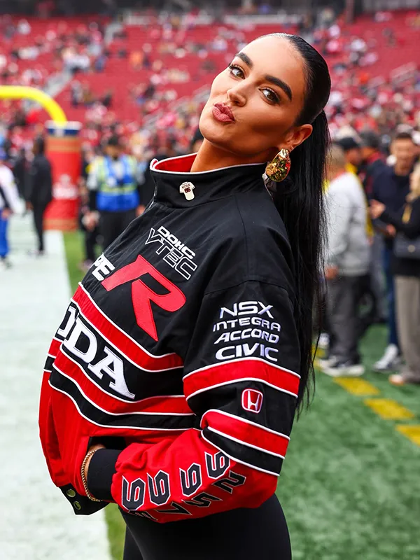 San Francisco 49er Claire Kittle Honda Tribute Jacket