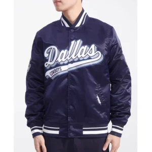 Script Tail Dallas Cowboys Midnight Navy Jacket