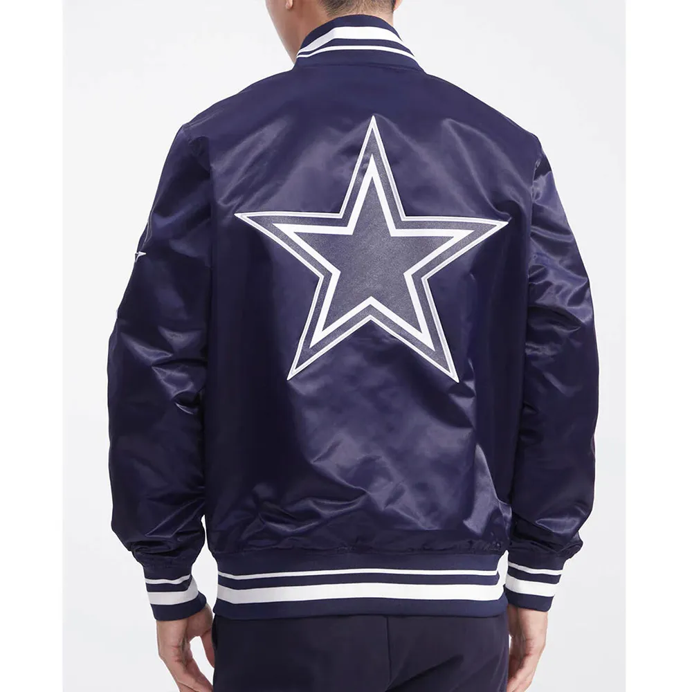 Script Tail Dallas Cowboys Midnight Navy Jacket - Image 2