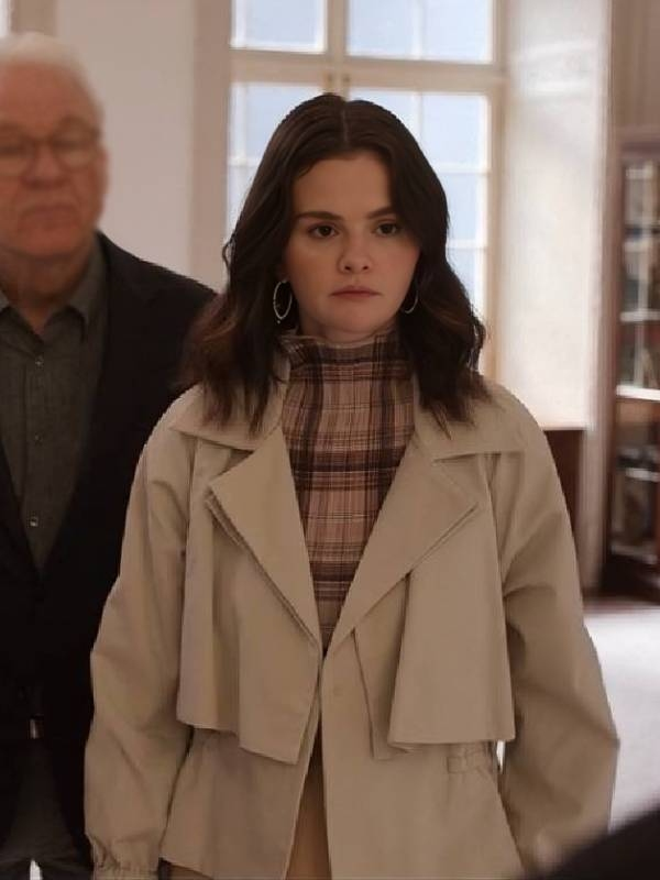 Selena Gomez OMITB S05 Short Beige Coat