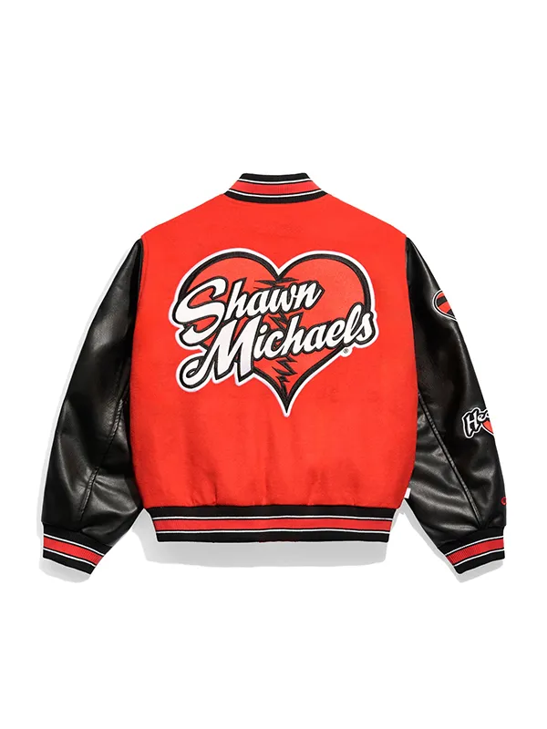 WWE Shawn Michaels HBK Varsity Jacket