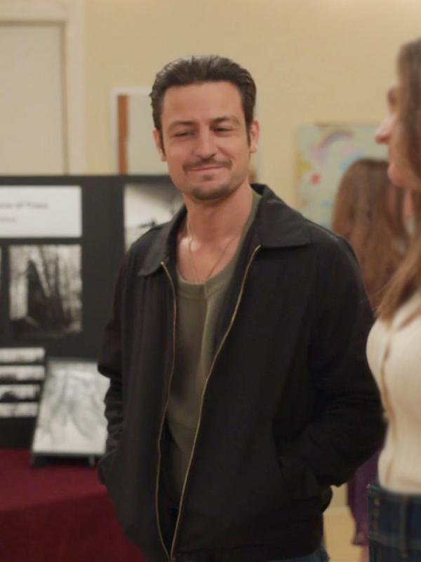 Shifting Gears 2024 Tyler Hynes Black Jacket