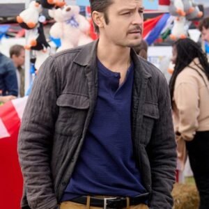 Shifting Gears 2024 Tyler Hynes Gray Jacket