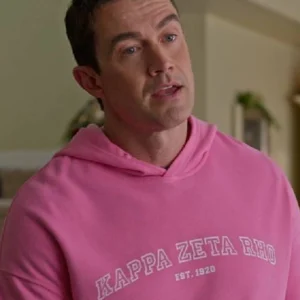 Merry Christmas Ted Cooper Robert Buckley Pink Hoodie