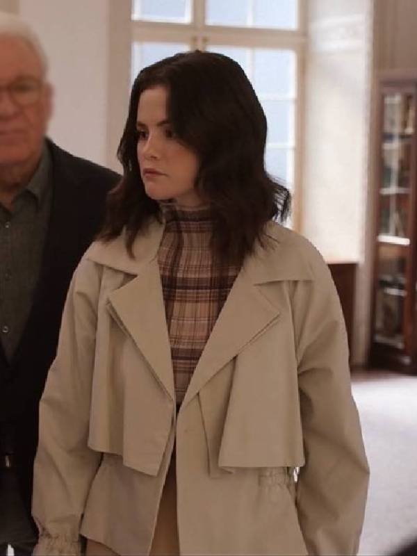 Selena Gomez OMITB S05 Short Beige Coat