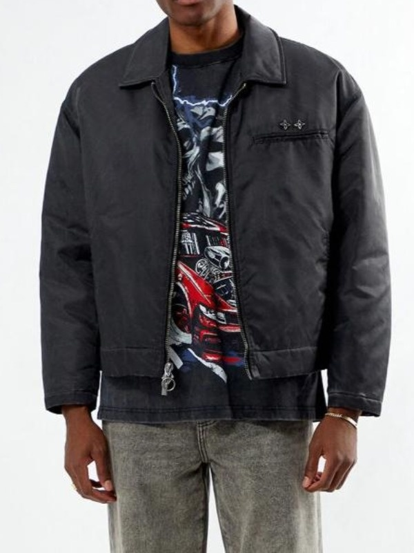 The Voice S28 Emmanuel Rey Washed Cotton Jacket - Image 2