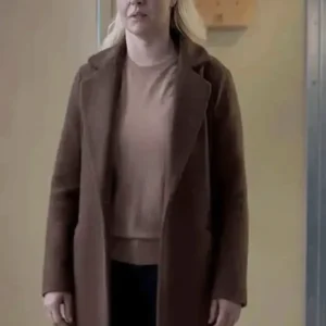 Sleepwalker Hayden Panettiere Brown Wool Coat