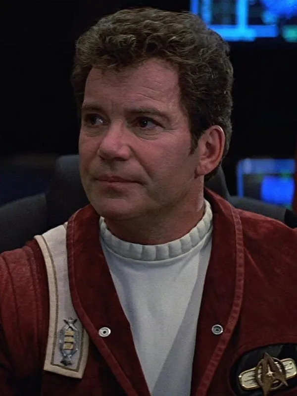 Star Trek V: The Final Frontier William Shatner Red Leather Jacket - Image 2