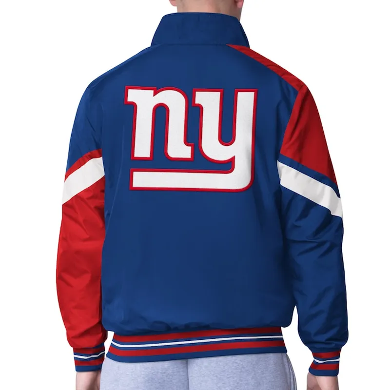 Strong Arm Royal NY Giants Full-Zip Jacket