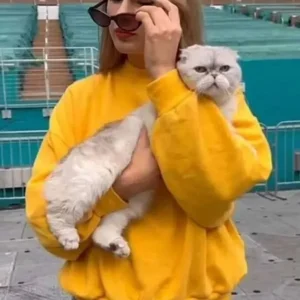 Taylor Swift Yellow Sweatshirt