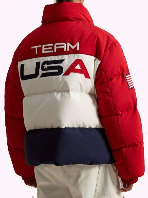US Olympics Team 2026 Opening Ceremony Puffer Jacket