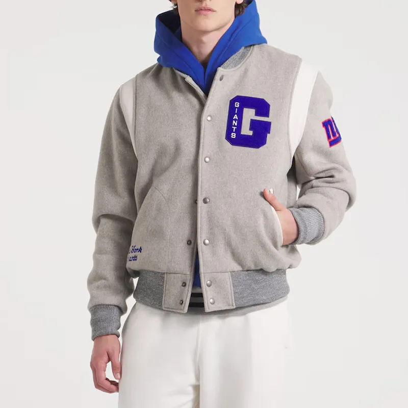 Teddy Varsity NY Giants Wool Jacket
