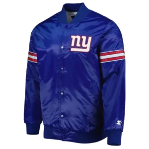 The Pick and Roll NY Giants Royal Jacket