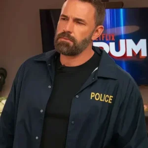The Rip Ben Affleck Blue Police Jacket