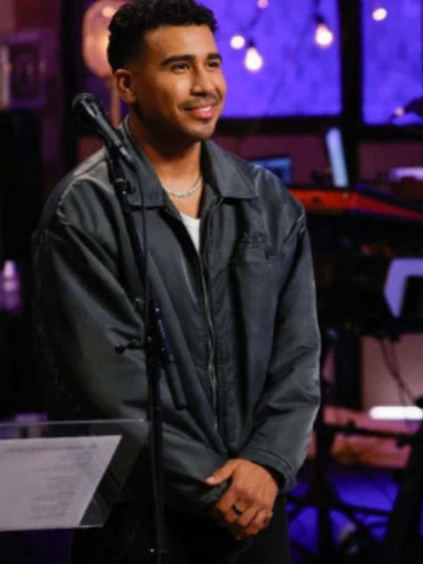 The Voice S28 Emmanuel Rey Washed Cotton Jacket