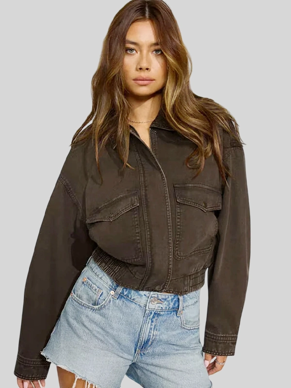 Twill Bomber Jacket Garage