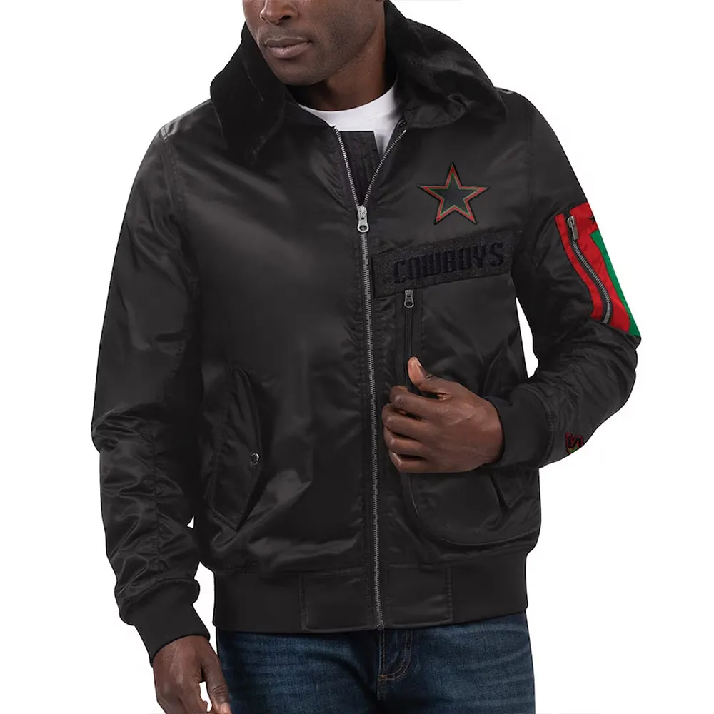 Ty Mopkins Dallas Cowboys Black Jacket