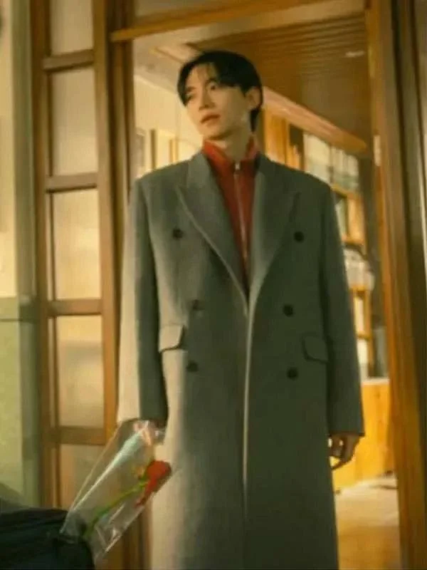 Typhoon Family Lee Jun-ho Grey Coat - Image 2