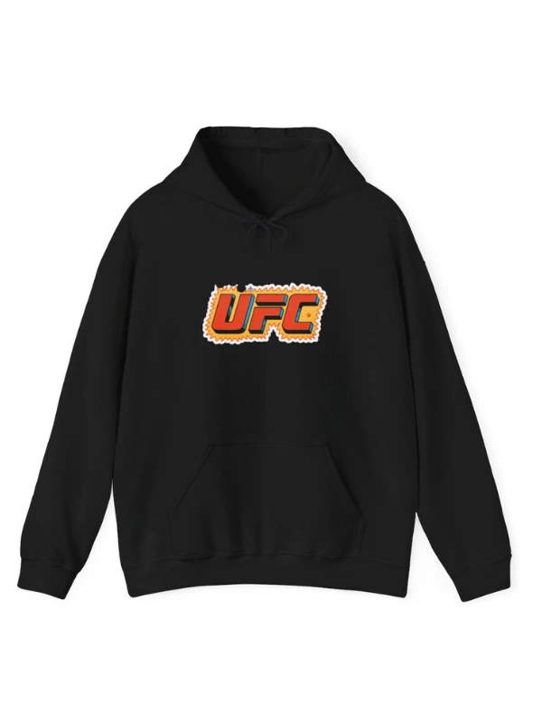 UFC 324 Old Vegas Black Pullover Hoodie