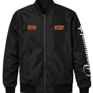 UFC 324 Old Vegas x Paramount Black Track Jacket