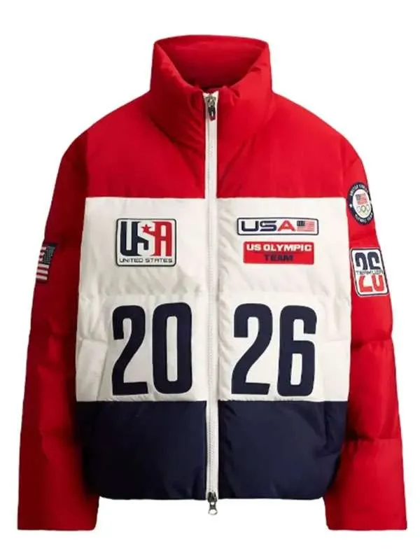 US Olympics Team 2026 Opening Ceremony Puffer Jacket