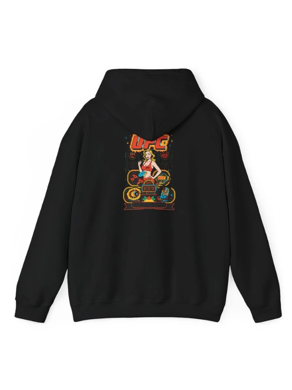 UFC 324 Old Vegas Black Pullover Hoodie - Image 2