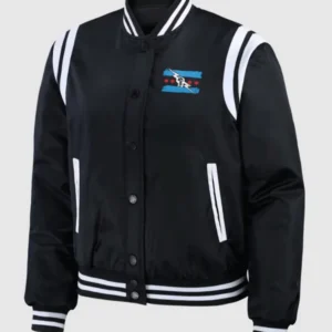 WWE CM Punk 2026 Black Bomber Jacket