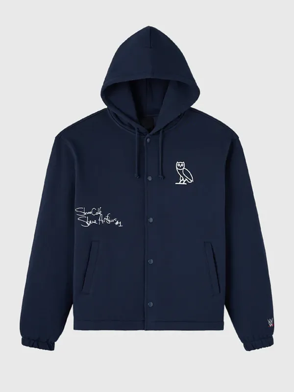 WWE Stone Cold 3:16 Hooded Varsity Jacket