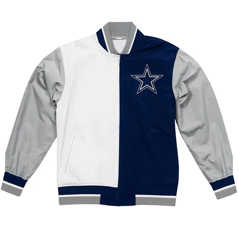 Warm Up Team History Dallas Cowboys Jacket
