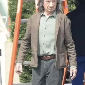 Wonder Man Ben Kingsley Brown Wool Blazer