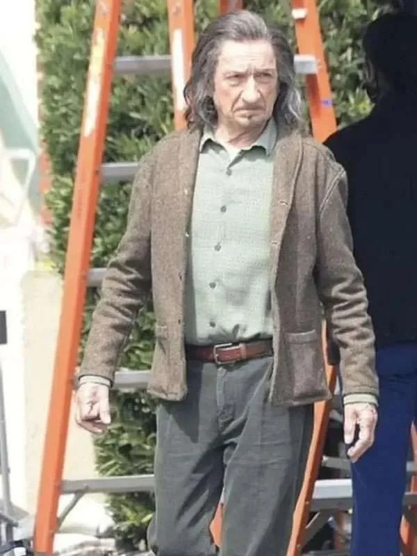 Wonder Man Ben Kingsley Brown Wool Blazer