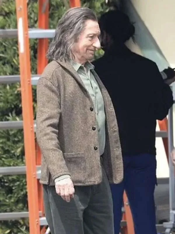 Wonder Man Ben Kingsley Brown Wool Blazer