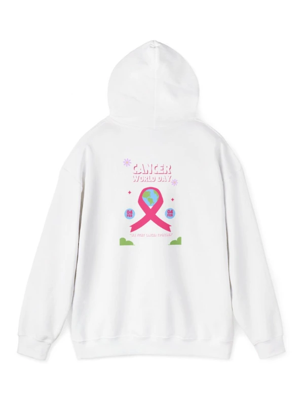 4 February World Cancer Day Unisex Pullover Hoodie