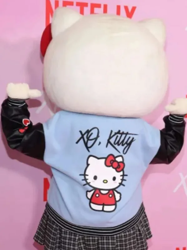 XO Kitty TV Series Varsity Leather Jacket