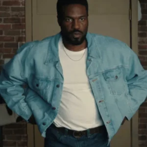Wonder Man Yahya Abdul-Mateen II Blue Denim Jacket