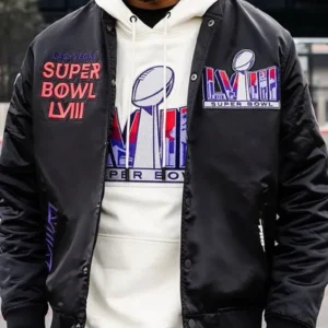Super Bowl LVIII Satin Jacket