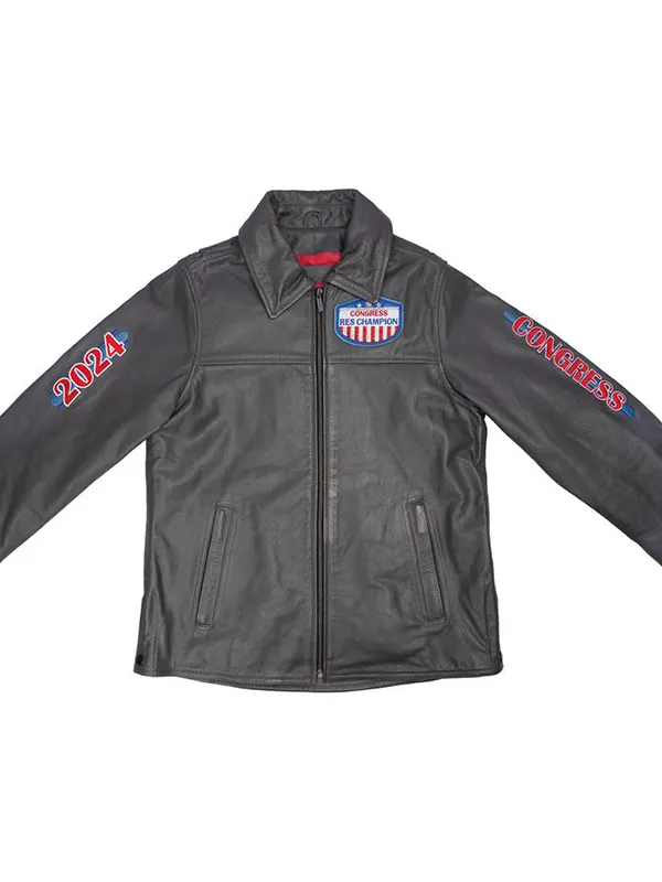 All American Quarter Horse Congress 2024 Leather Jacket