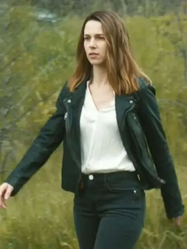 Cross S02 Alona Tal Black Leather Jacket - Image 2