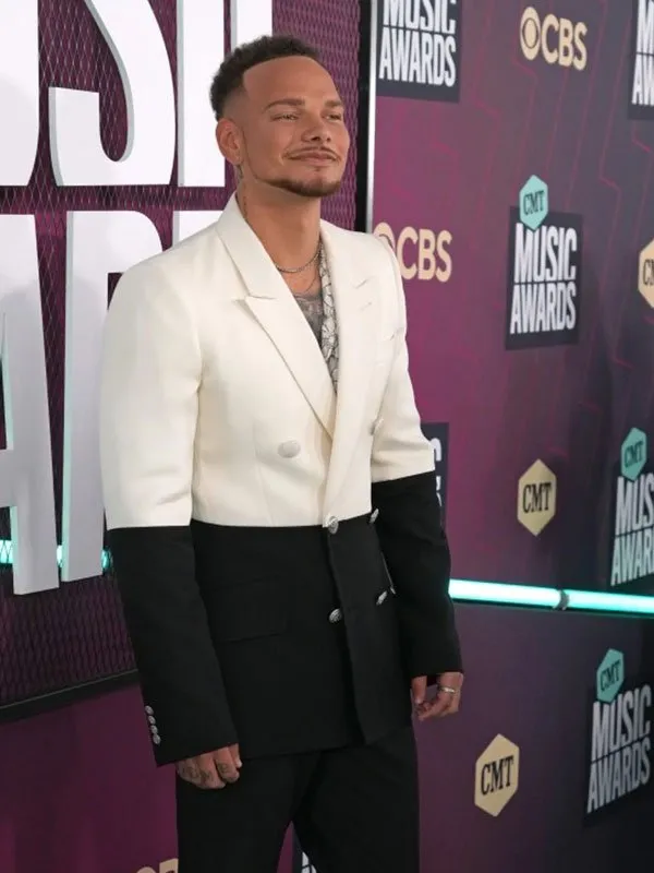 Kane Brown CMT Music Awards Peacoat - Image 2